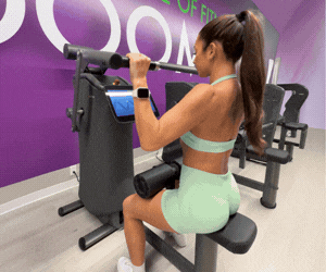 Zoom Fit animated 300 by 250 display ad, concept 3
